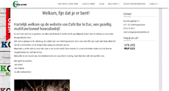 Desktop Screenshot of cafebarleduc.nl